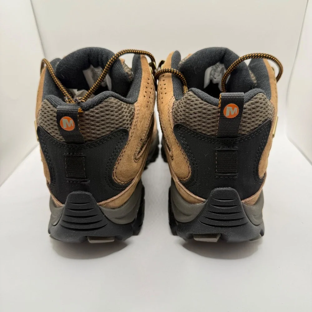 Merrell Moab 3 Mid Waterproof Mens Hiking Boots Brown Earth J035839 Size 8.5